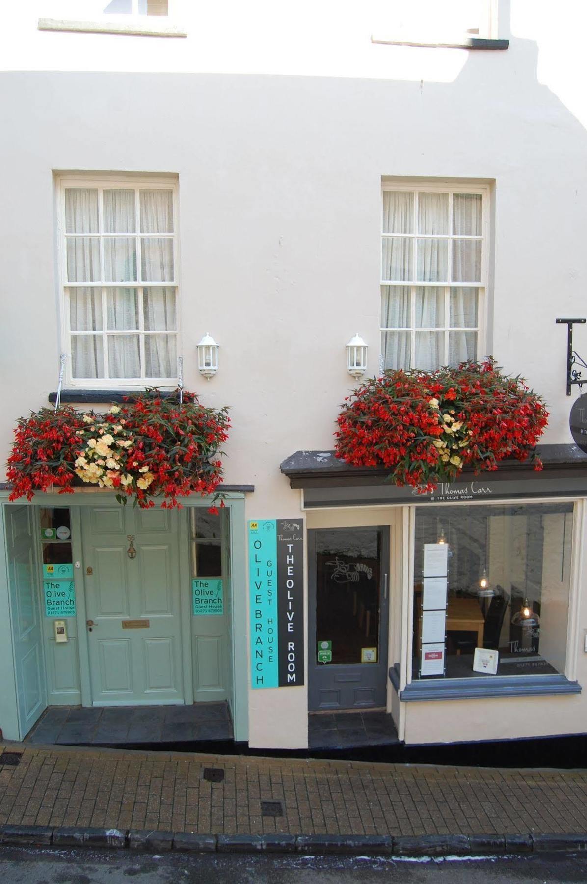 Bed and Breakfast The Olive Branch Ilfracombe Exterior foto